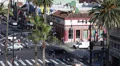 Hollywood Boulevard City, Crosswalk, Crowds People Walking, Cars Traffic Passing HD Footage