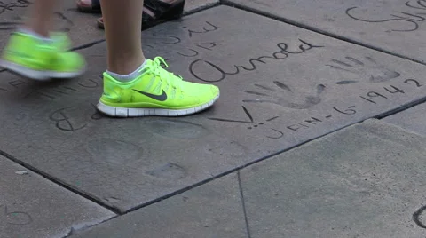 Hollywood boulevard Stock Footage 46809767