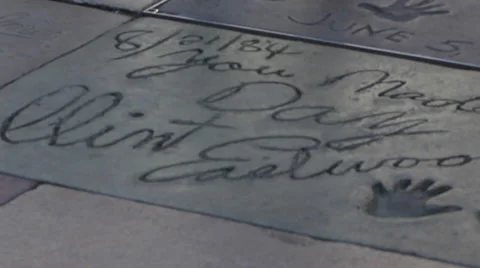 Hollywood boulevard Stock Footage 46809817