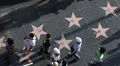 Hollywood Boulevard, Walk of Fame, Crowds People Walking, Street Performers HD Footage