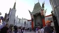 Hollywood Chinese Theater Time Lapse of Tourists Walking 4k or 4k+ Resolution