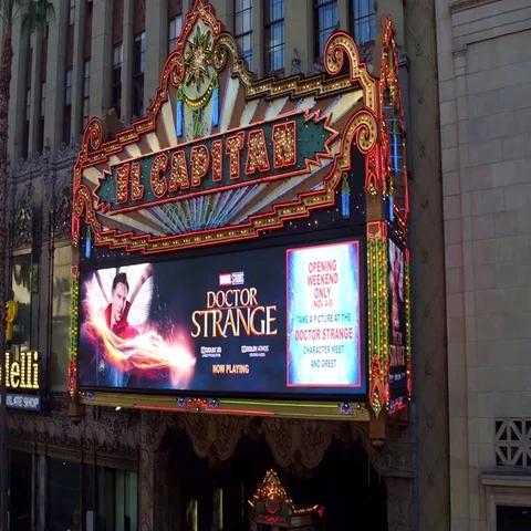 Hollywood el capitan Stock Footage 69380854