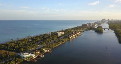 Hollywood Florida Beach intercostal Vidéo 100733944