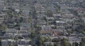 Hollywood Freeway Aerial View Los Angeles Commuter Normandie Avenue US Route 101 HD Footage