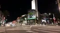 Hollywood Highland Scramble Crosswalk Time Lapse at Night 4k or 4k+ Resolution