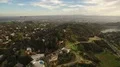 Hollywood Hills Aerial Shot at Sunset 4k or 4k+ Resolution
