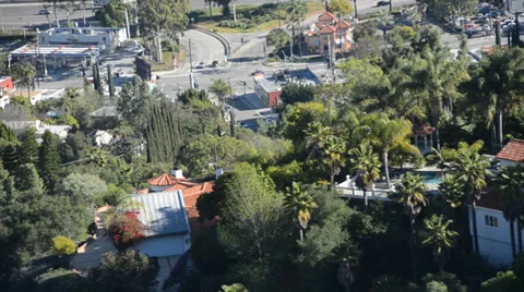 Hollywood Hills Stock Footage 32240213