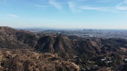 Hollywood Hills Stock Footage