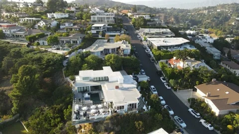 Hollywood Hills Stock Footage 157889784