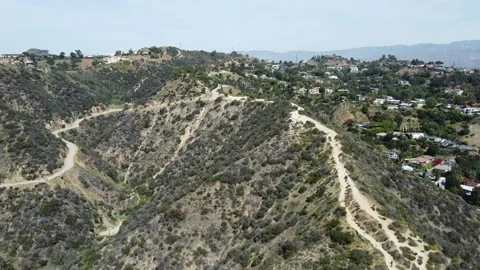 Hollywood hills Stock Footage 231234307