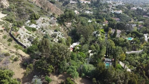 Hollywood hills Stock Footage 231235409