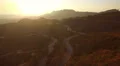Hollywood Hills Sunset Aerial 02 4K 4k or 4k+ Resolution