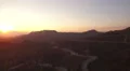 Hollywood Hills Sunset Aerial 08 4K 4k or 4k+ Resolution