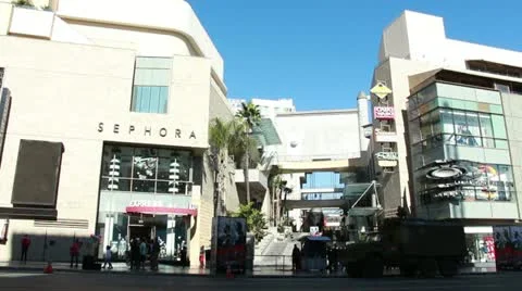 Hollywood Mall 動画素材 20536505