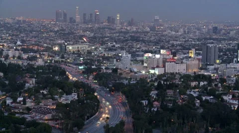 Hollywood Nights Stock Footage