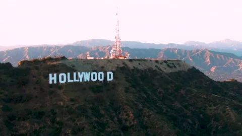Hollywood Sign 04 Stock Footage 225527561