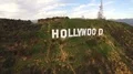 Hollywood Sign Aerial Shot 4K 4k or 4k+ Resolution