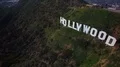 Hollywood Sign Aerial Shot Closeup 4K 4k or 4k+ Resolution