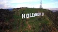 Hollywood Sign Aerial Shot 4k or 4k+ Resolution