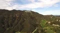 Hollywood Sign Aerial Shot 4k or 4k+ Resolution