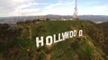 Hollywood Sign Aerial Shot 4k or 4k+ Resolution