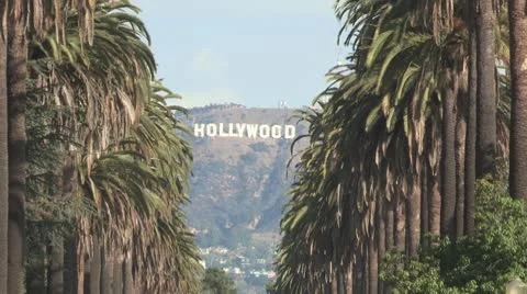 HOLLYWOOD SIGN Stock Footage 8950932