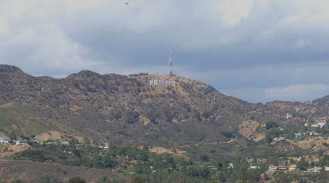 Hollywood Sign Stock Footage 50195691