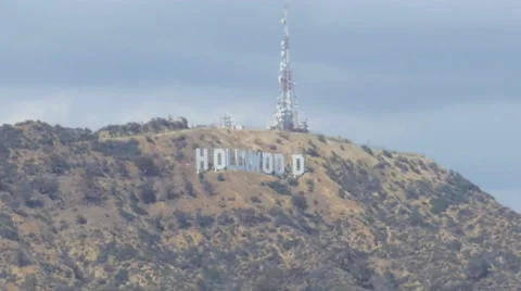 Hollywood Sign Stock Footage 50195997