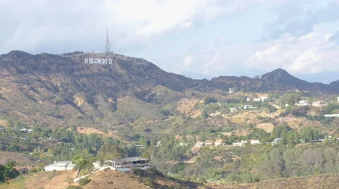 Hollywood Sign Stock Footage 50197976