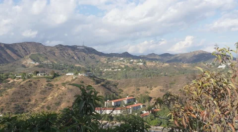 Hollywood Sign Stock Footage 50198731