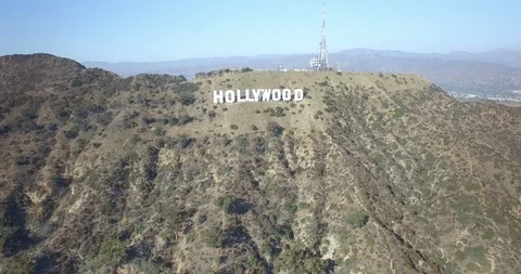 Hollywood Sign Stock Footage 118731268