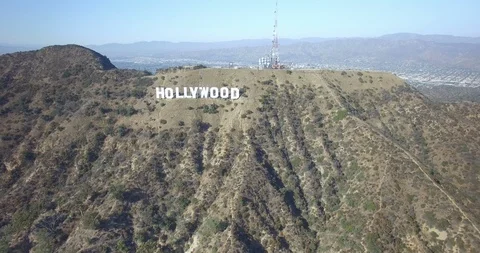 Hollywood Sign Stock Footage 118797026
