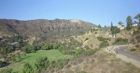 Hollywood Sign Stock Footage 118949221