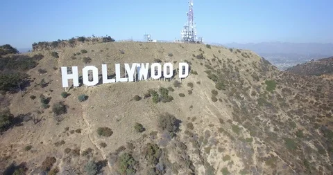Hollywood Sign Stock Footage 119223782