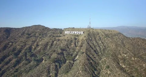 Hollywood Sign Stock Footage 119238417