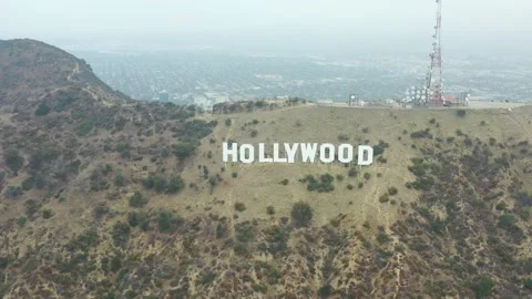 Hollywood Sign Video stock 159292232