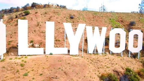 The Hollywood Sign Stock Footage 228408665