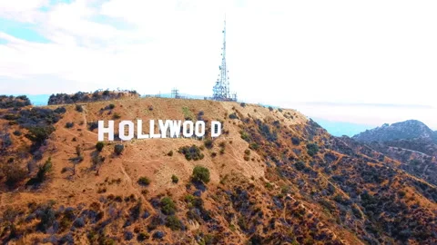 The Hollywood Sign Stock Footage 228446768