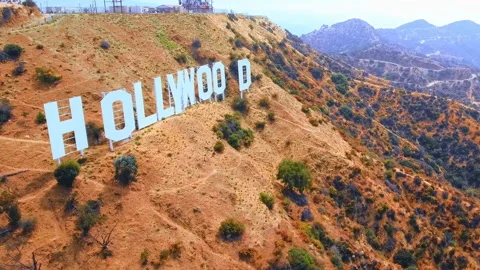 The Hollywood Sign Stock Footage 228870841