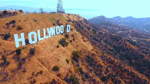 The Hollywood Sign Stock Footage 228879424