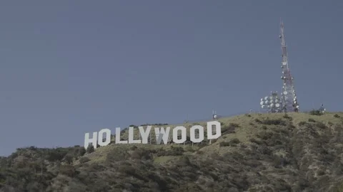 Hollywood Sign Stock Footage 246001326