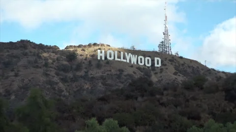 Hollywood Sign 库存影片 312891765