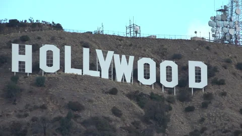 Hollywood Sign 库存影片 312892245