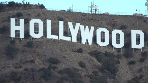 Hollywood Sign 库存影片 324753762