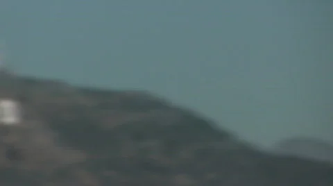 Hollywood Sign, Los Angeles, California Stock Footage