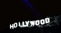 Hollywood Sign Spotlights 1 (2K) Web Footage