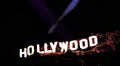 Hollywood Sign Spotlights 3 (2K) Web Footage