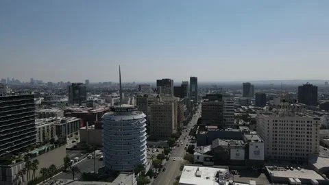 Hollywood Skyline Stock Footage 150452524