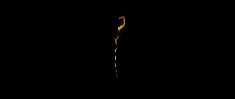 Hollywood Style Ground Fire Flames 4K Cinematic Visual Effects Stock Footage 340073297