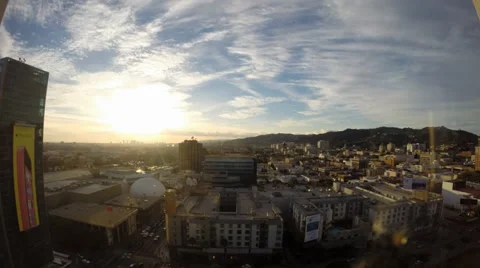 Hollywood Sunset Video stock 34572573